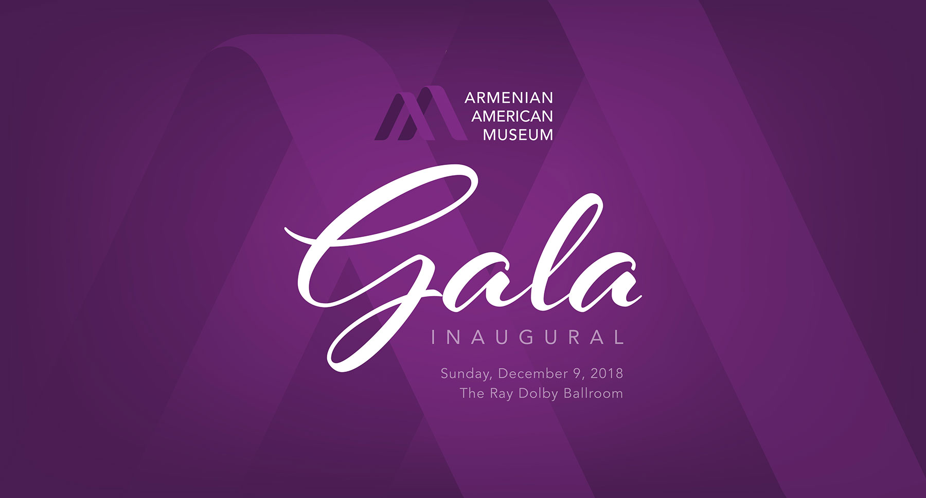 AAM Gala Dolby Banner Logo