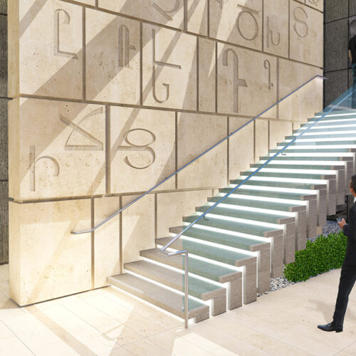 AAMCCC Rendering 2021 Grand Staircase