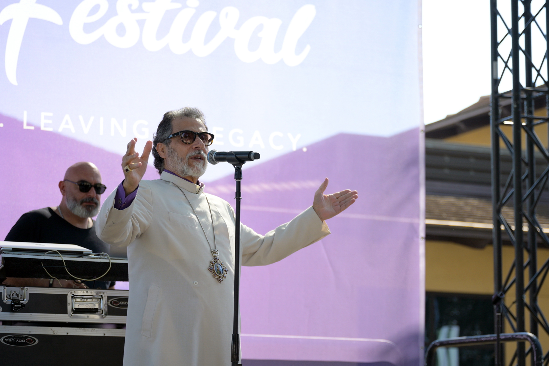 Armenian American Museum Festival Board of Trustees Co Chair Archbishop Hovnan Derderian