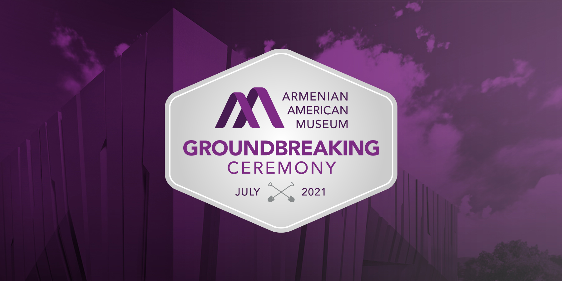 Armenian American Museum Groundbreaking Ceremony Announcement Graphic