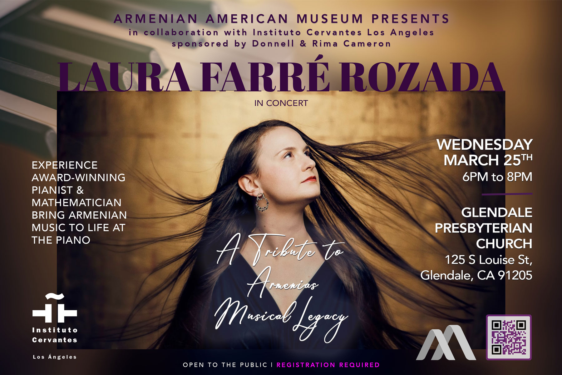 Laura Farré Rozada in Concert Flyer
