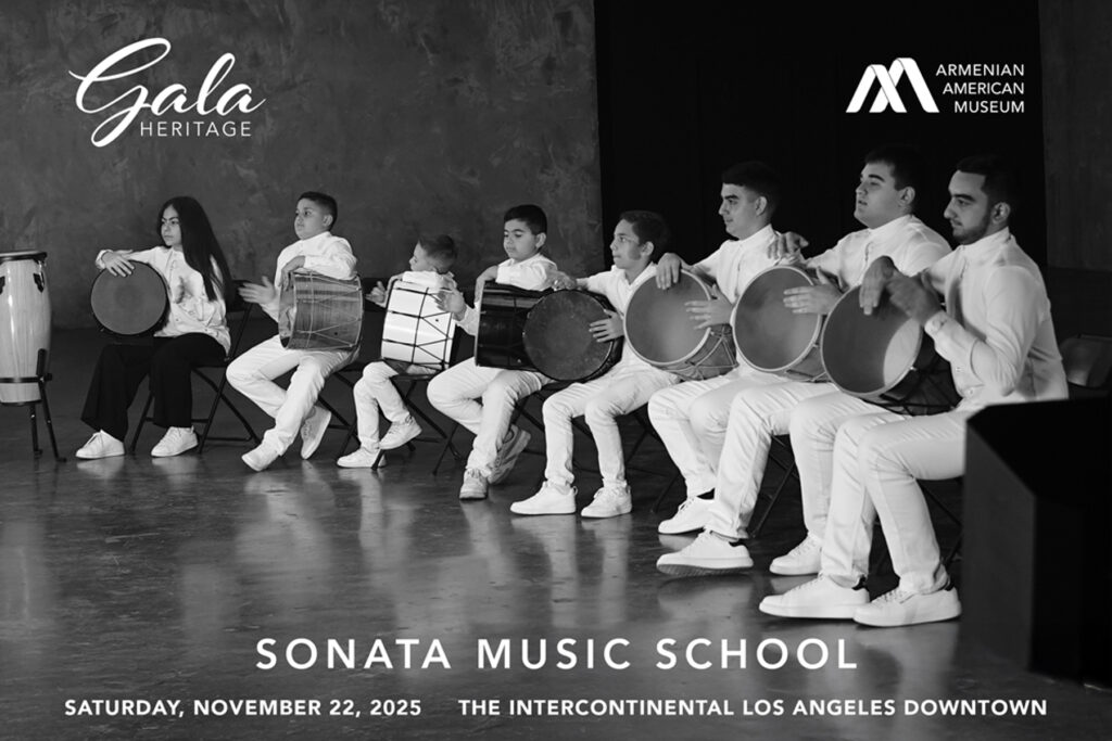 Sonata Music School to Preform at Armenian American Museum Heritage Gala